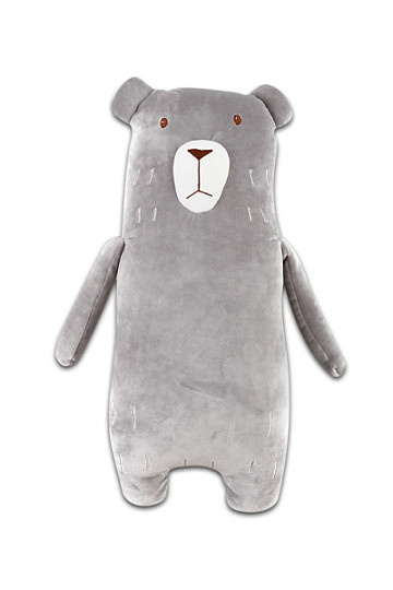 SPANDEX BEAR Kissen grau