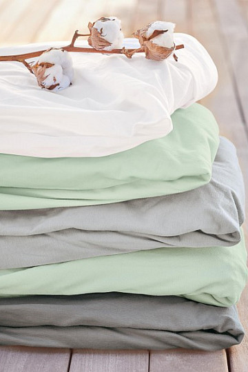 Jersey-Bettlaken BAMBOO - BIO COTTON