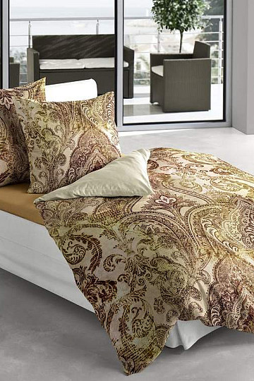 IRISETTE Luxus-Bettwäsche aus Baumwolle/Satin JUWEL-K 8876-50