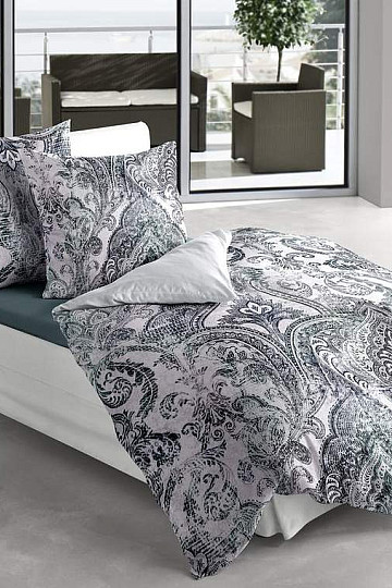 IRISETTE Luxus-Bettwäsche aus Baumwolle/Satin JUWEL-K 8876-30