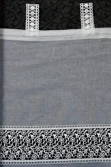 Schlaufengardine weiss W20683