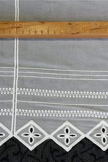 Gardine für Vitrage 24213 cremig