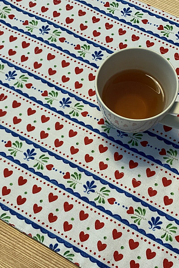 Tischset HERZ