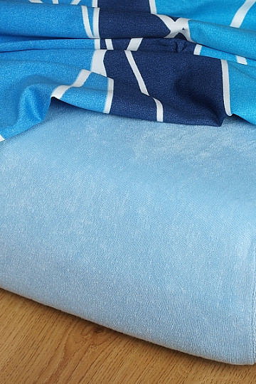 Frotteelaken Farbe hellblau