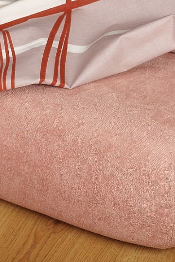 Frotteelaken beige Farbe