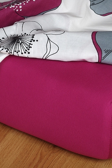 Jersey-Blatt in der Farbe Brombeere