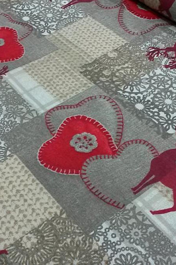 Dekorationsstoff Weihnachten TRICOT
