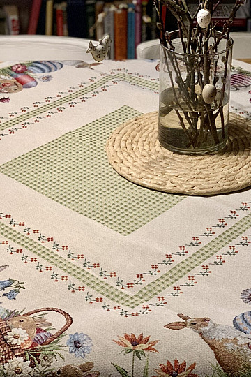 Tapisserie-Tischdecken und Schals SCHNAPPSCHUSS