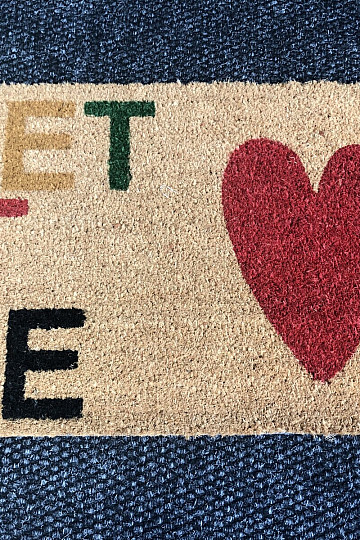 Matte LET IT BE beige