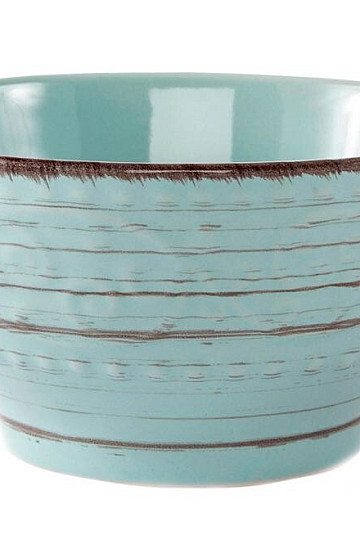 Schüssel BLAUES RELIEF 15x7cm blau
