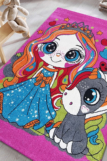 Kinderteppich MONDO PRINZESSIN UND PONY