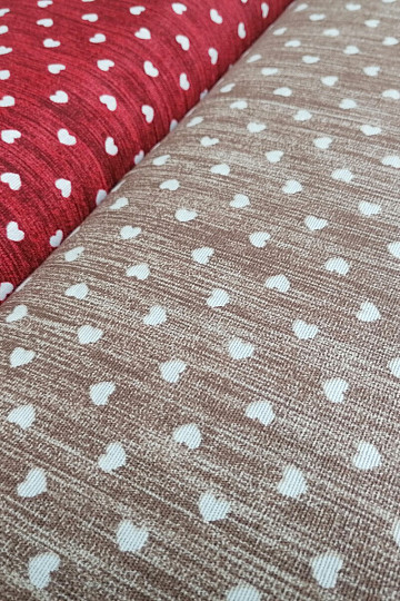 Dekostoff Naira Herzen beige