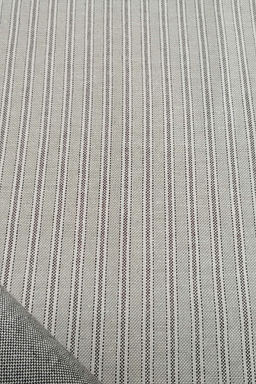 Dekostoff Irisstreifen - Braun 55