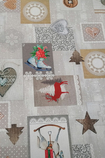 Weihnachtsdekorationsstoff Weihnachtsdekoration