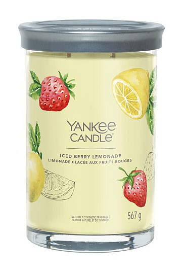 Kerze YANKEE CANDLE Duft ICED BERRY LEMONADE TUMBER LARGE 2 Dochte