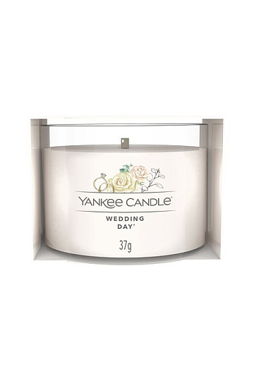 Kerze YANKEE CANDLE Duft WEDDING DAY im Glas