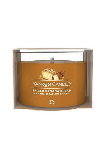 Kerze YANKEE CANDLE Duft SPICED BANANA BREAD Glas 37g