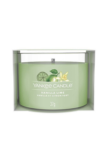 Kerze YANKEE CANDLE Duft VANILLA LIME IN GLAS 37 g