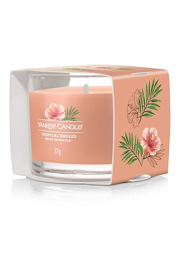 Kerze YANKEE CANDLE Duft TROPICAL REEZE IN GLASS 37 g