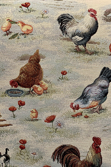 Gobelinstoff von BACKYARD HEN
