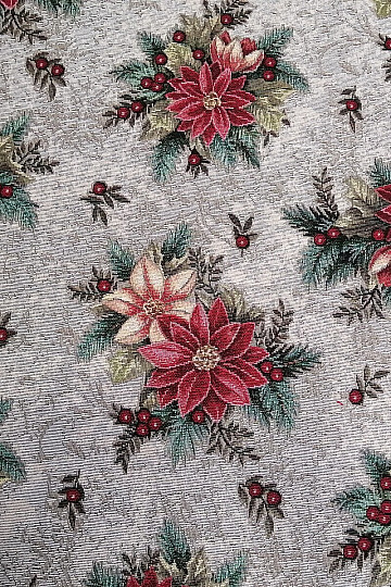 Gobelinstoff WEIHNACHTSROSE