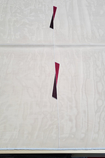 Voile-Vorhang HIMBEERE