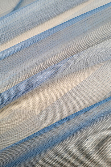 Voile-Vorhang BLAUES LICHT