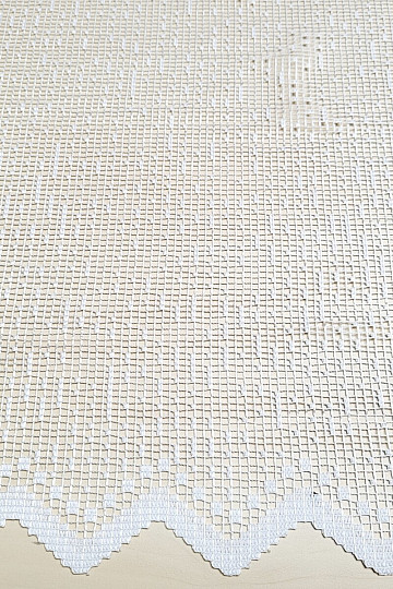 Jacquard-Vorhang V 893 weiß