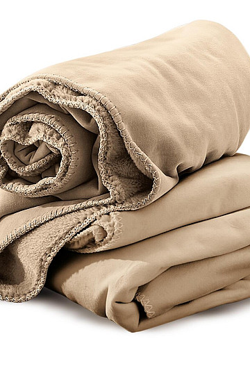 Mikrofaserdecke IRISETTE CAMEL