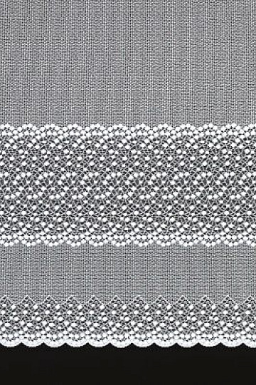 Jacquard-Vorhang A3891 weiß