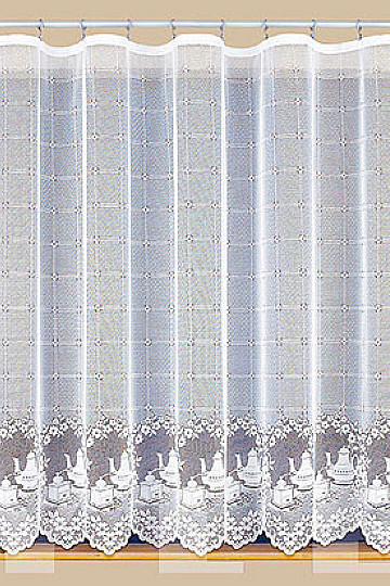 Jacquard-Vorhang A3479 KAFFEEMÜHLE