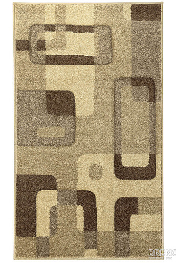 Stück Teppich PORTLAND braun beige