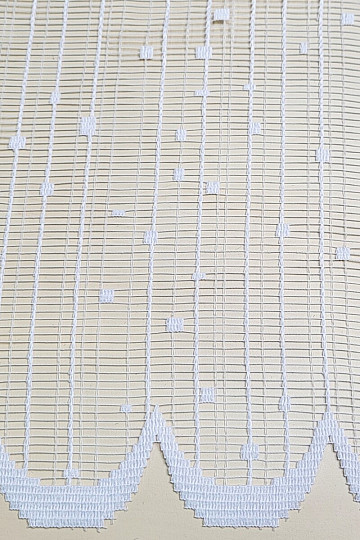 Jacquard-Vorhang V 022 weiß
