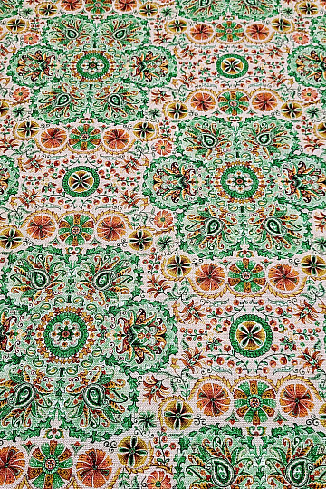 Dekorationsstoff INDIA grün