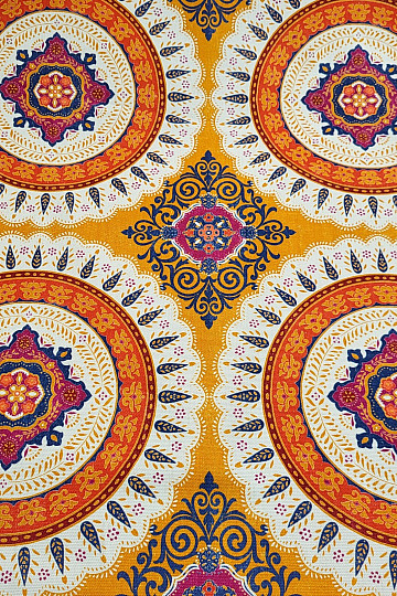 Dekostoff INDISCHES MANDALA