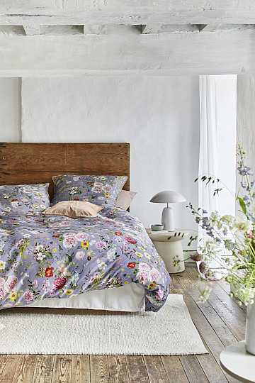 IRISETTE luxuriöser Baumwollsatin GLAMOUR lila