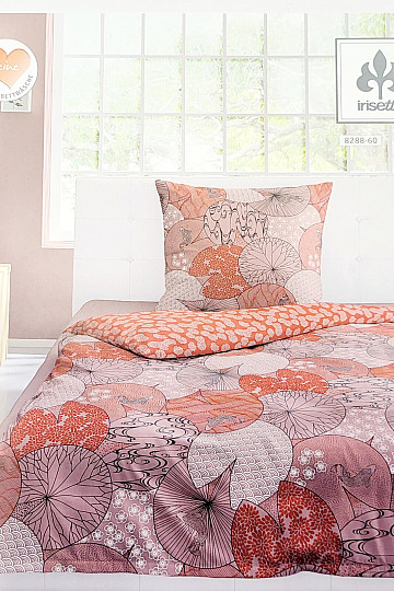 IRISETTE Luxus-Baumwollsatin EOS 8288-60 rot