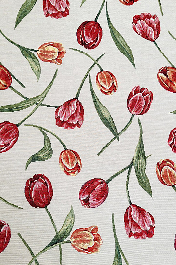 Gobelinstoff TULPEN III großes Muster