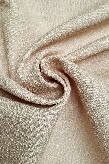 Einfarbiger Designer-Dekostoff GERSTER 7650 SV. BEIGE 23