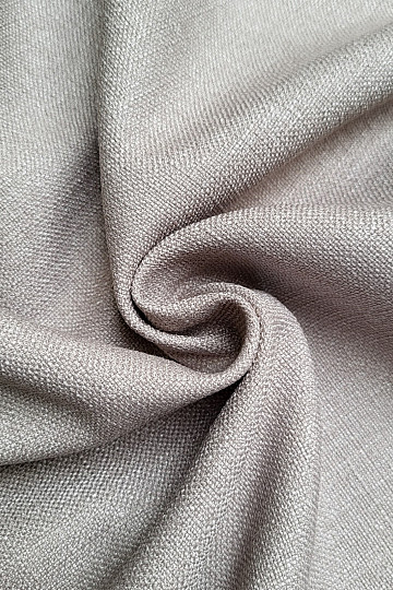 Unifarbener Designer Dekostoff GERSTER 7650 GRAU BEIGE 0840