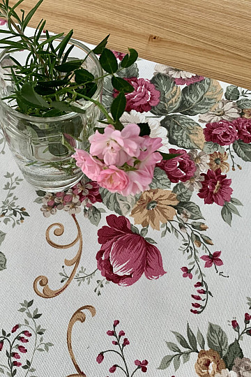 Tischdecke und Schal IRENE 29