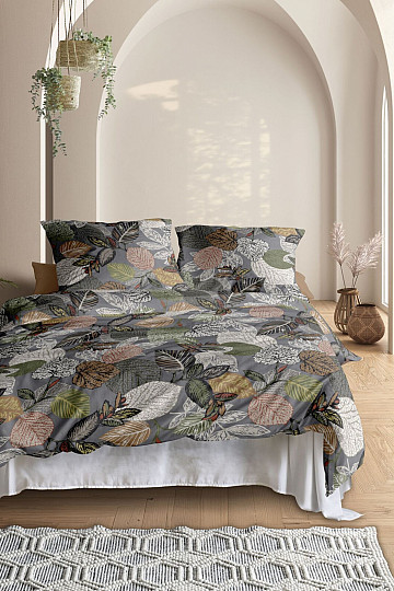 IRISETTE Luxus-Baumwollsatin WAVE 8561-11 HERBST 1