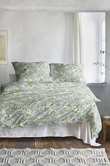 IRISETTE luxuriöser Baumwollsatin TOKIO 8537-30 MENTOL