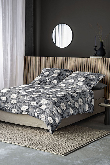 Luxuriöse Flanellbettwäsche IRISETTE KOALA 8531-11 grau