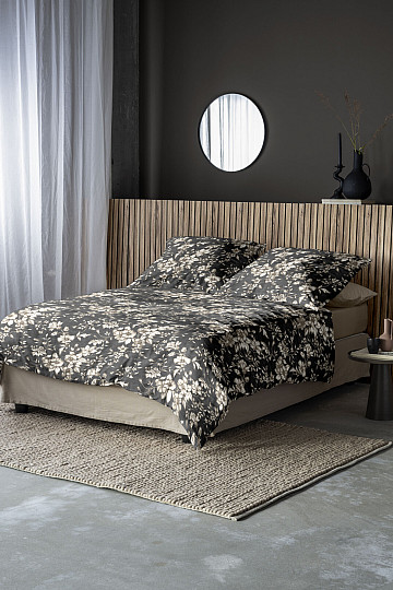 IRISETTE Luxus-Flanellbettwäsche ZOBEL 8558-11 schwarz