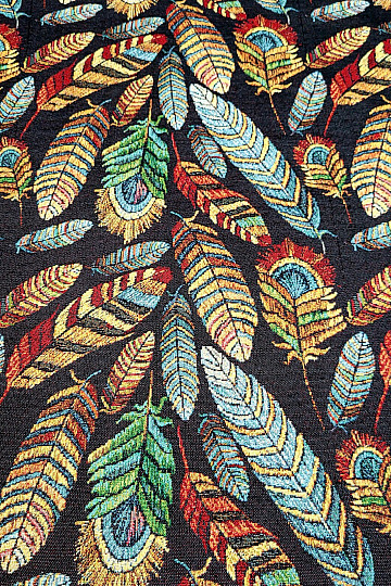 Dekostoff NAVAHO schwarz