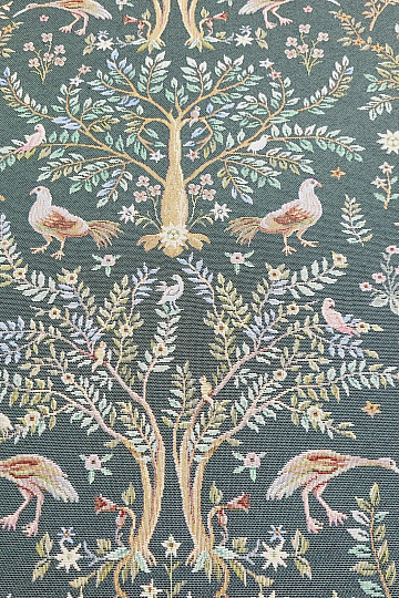 Gobelinstoff WILLIAM MORRIS grün