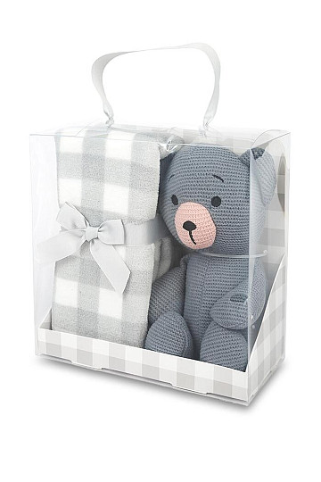 Gestrickter BÄRY-Geschenkset für Kinder