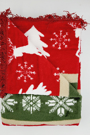 Rentier-Weihnachtsdecke