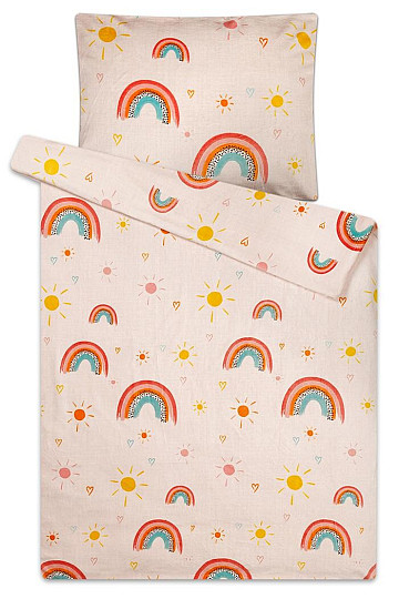 REGENBOGEN Mikroflanell-Bettwäsche